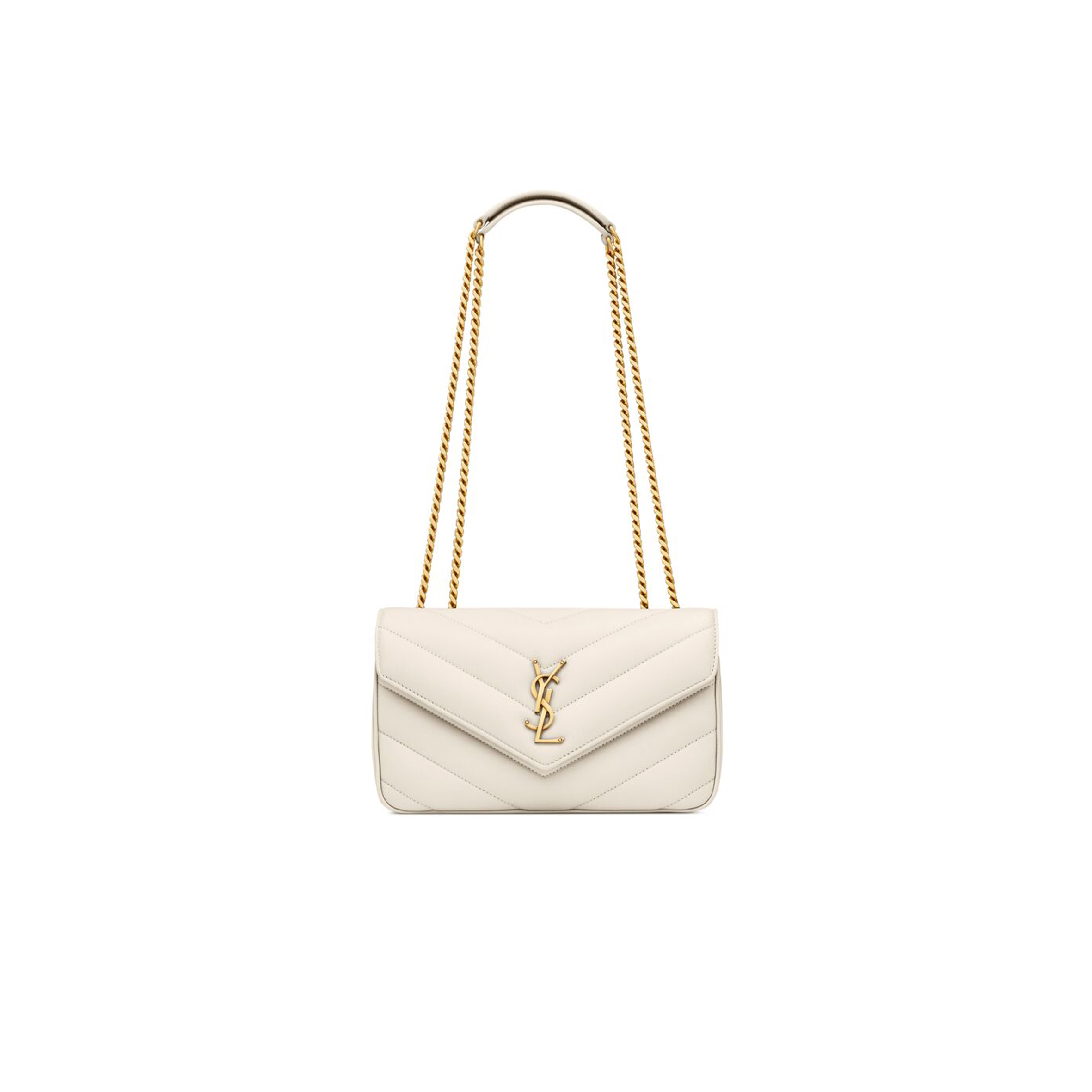 YSL LOULOU SMALL IN MATELASSÉ LAMBSKIN 801437AAEAX9207 (24*14*6cm) YSL LOULOU SMALL IN MATELASSÉ LAMBSKIN 801437AAEAX9207 (24*14*6cm)